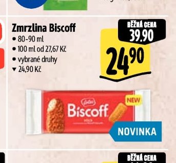 Zmrzlina Biscoff