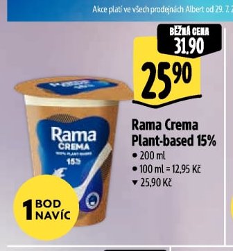 Rama Crema Plant-based 15%
