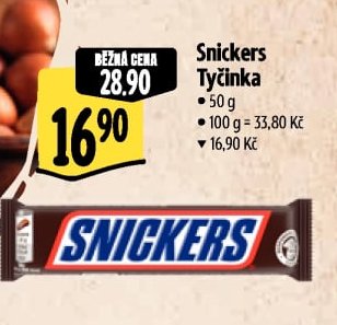 Snickers Tyčinka