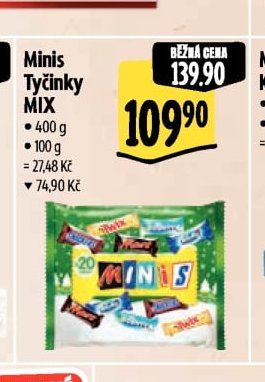 Minis Tyčinky MIX