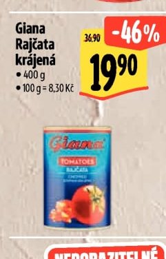 Giana Rajčata krájená