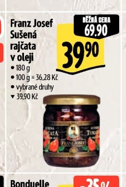 Franz Josef Sušená rajčata v oleji