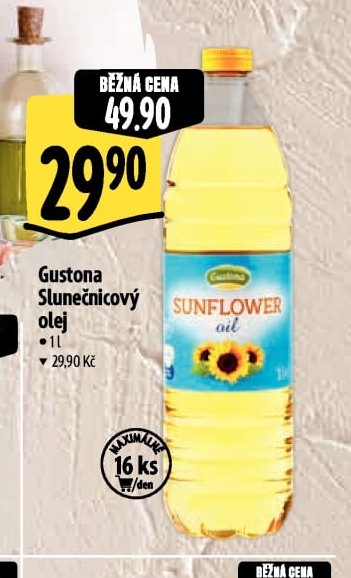 Gustona Slunečnicový olej