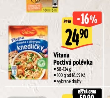 Vitana Poctivá polévka