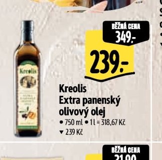 Kreolis Extra panenský olivový olej