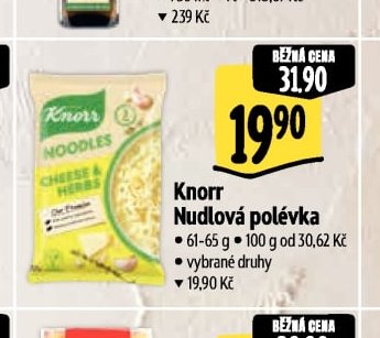Knorr Nudlová polévka