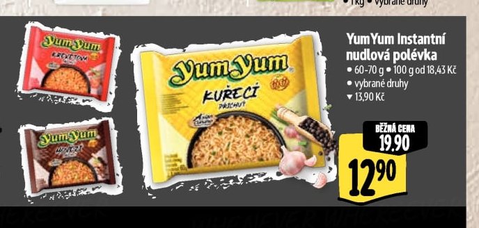 YumYum Instantní nudlová polévka