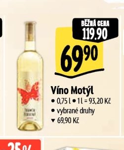 Víno Motýl