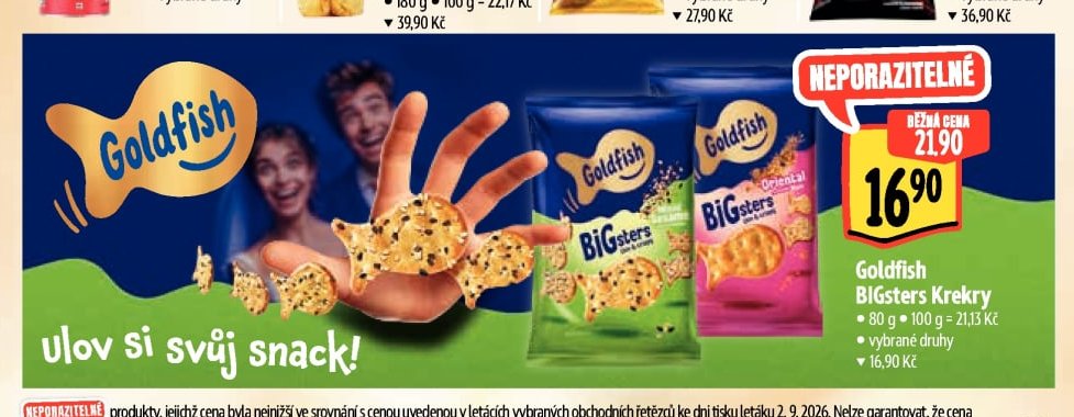 Goldfish BIGsters Krekry