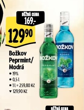 Božkov Peprmint/Modrá