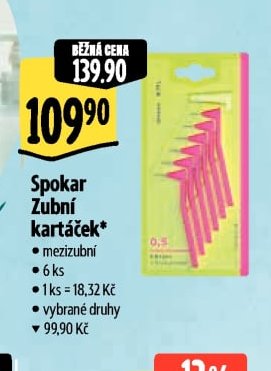 Spokar Zubní kartáček