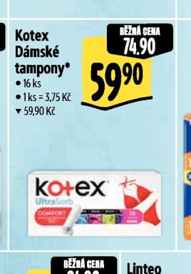 Kotex Dámské tampony