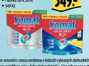 Somat Excellence Tablety do myčky