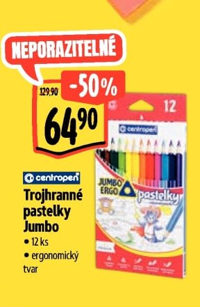 Trojhranné pastelky Jumbo