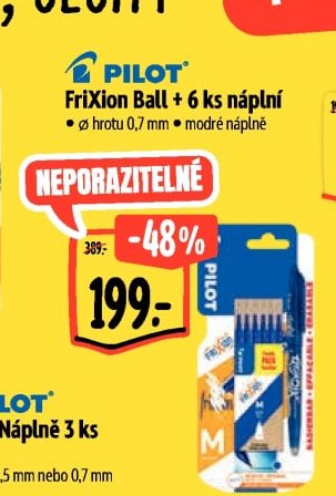 FriXion Ball + 6 ks náplní