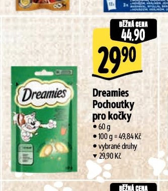 Dreamies Pochoutky pro kočky 60 g
