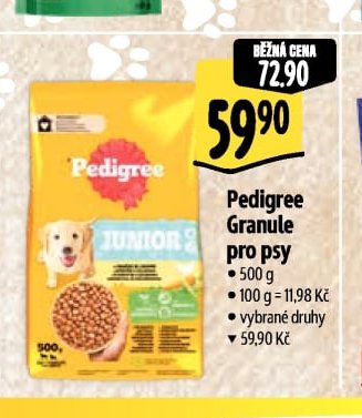 Pedigree Granule pro psy 500 g