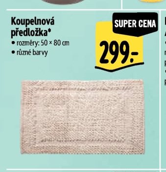 Koupelnová předložka