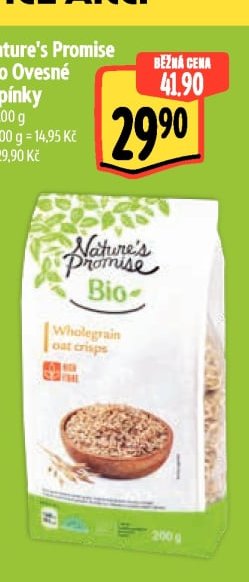 Nature's Promise Bio Ovesné lupínky