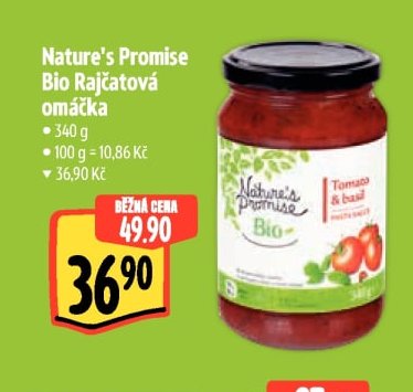 Nature's Promise Bio Rajčatová omáčka