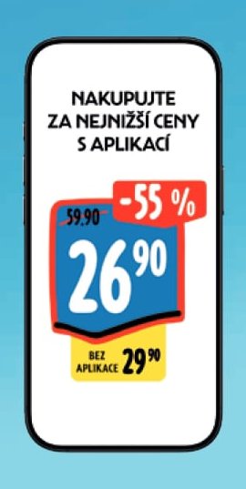 Nakupujte za nejnižší ceny s aplikací