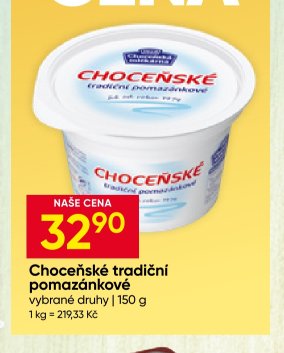 Choceňské tradiční pomazánkové