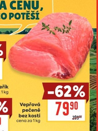 Vepřová pečeně bez kosti