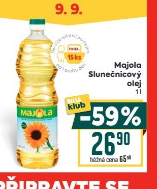 Majola Slunečnicový olej