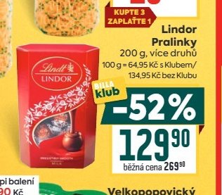 Lindt Pralinky