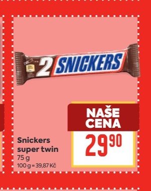 Snickers super twin