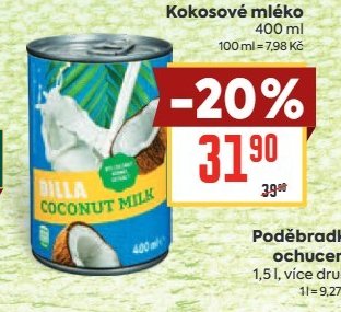 BILLA Kokosové mléko