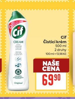 Cif Čisticí krém - BILLA aktualniletaky.eu