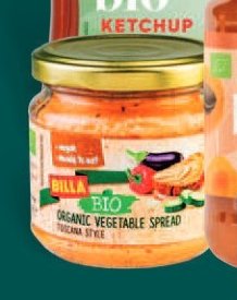 BILLA BIO Organic Vegetable Spread