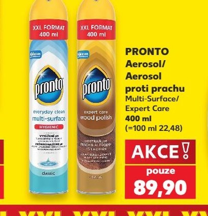Pronto Aerosol / Aerosol proti prachu Multi-Surface / Expert Care 400 ml