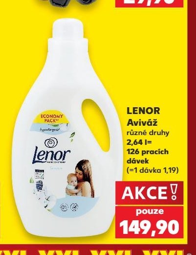 Lenor Aviváž různé druhy 2,64 l
