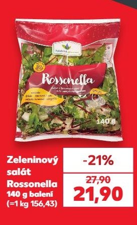 Zeleninový salát Rossonella