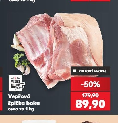 Vepřová špička boku