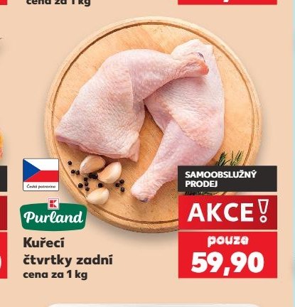 Purland Kuřecí čtvrtky zadní