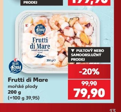 Blue Bay Frutti di Mare mořské plody 200 g