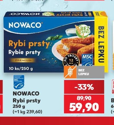 NOWACO Rybí prsty