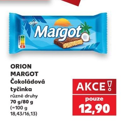 Orion Margot Čokoládová tyčinka