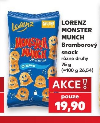Lorenz Monster Munch Bramborový snack