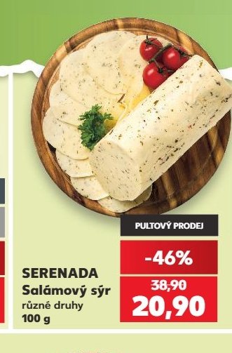 SERENADA Salámový sýr 100 g