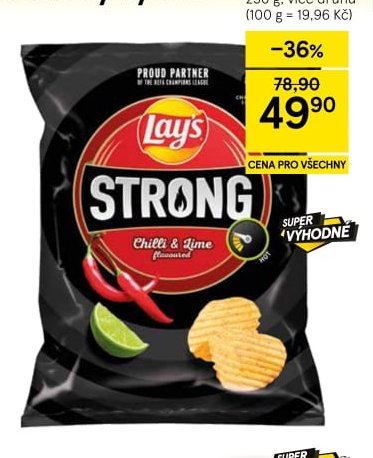 Lay's Chipsy mega - Tesco aktualniletaky.eu