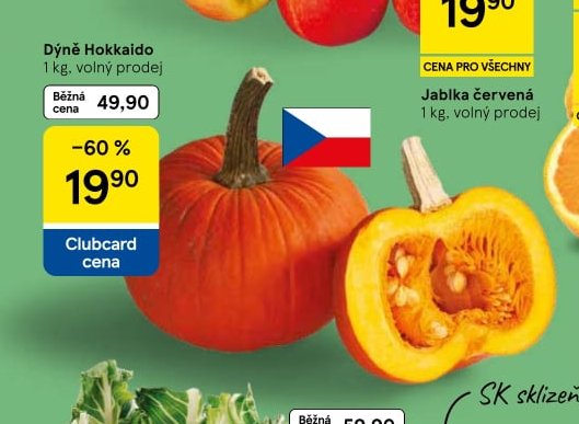 Dýně Hokkaido - Tesco aktualniletaky.eu