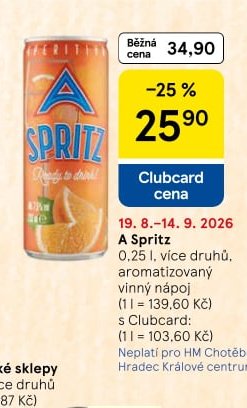 A Spritz - Tesco aktualniletaky.eu