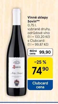 Vinné sklepy Sovín - Tesco aktualniletaky.eu