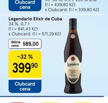 Legendario Elixir de Cuba