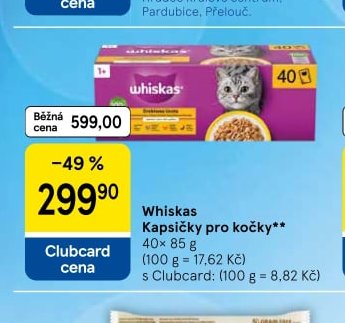 Whiskas kapsičky pro kočky