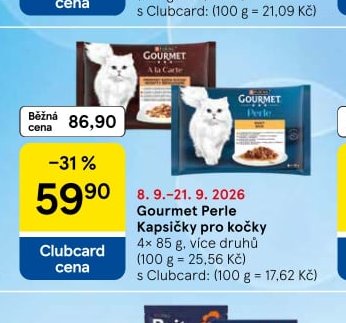 Gourmet Perle kapsičky pro kočky
